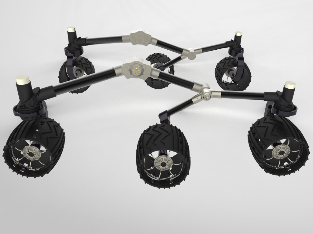 好奇号火星漫游车模型图纸 Curiosity Mars Rover(1)